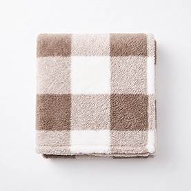 Cozy Printed Sherpa Throw Blanket